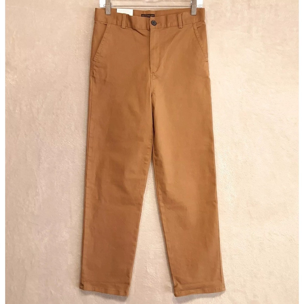 H&M Boys Straight Coupe Droite Pants 18 Brown 27" Inseam N.Y Urban Street Youth